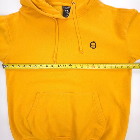 SWEATSHIRT by Earl Sweatshirt premium Gold Hoodie Streetwear Athleisure Y2k 90s - Picture 5 of 7